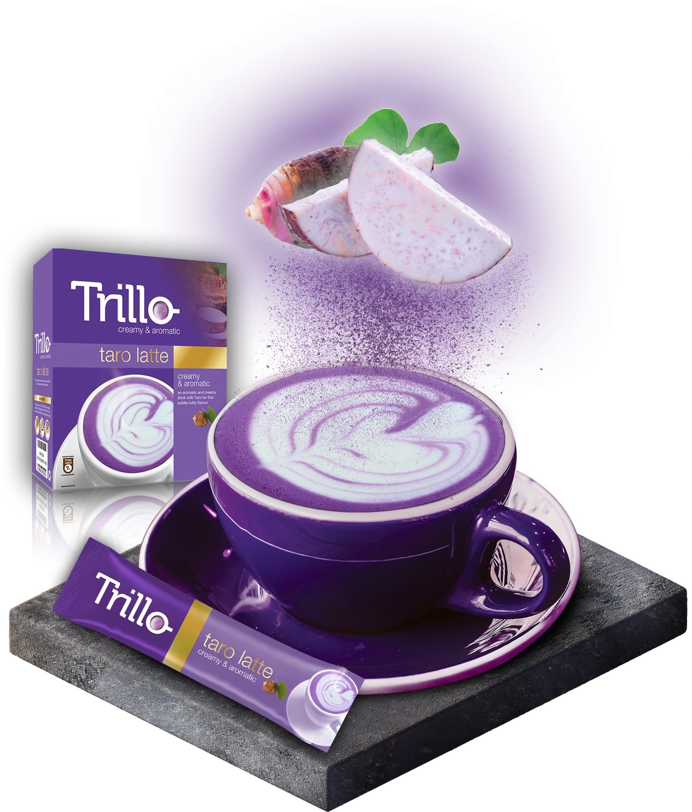 Trillo Taro Latte